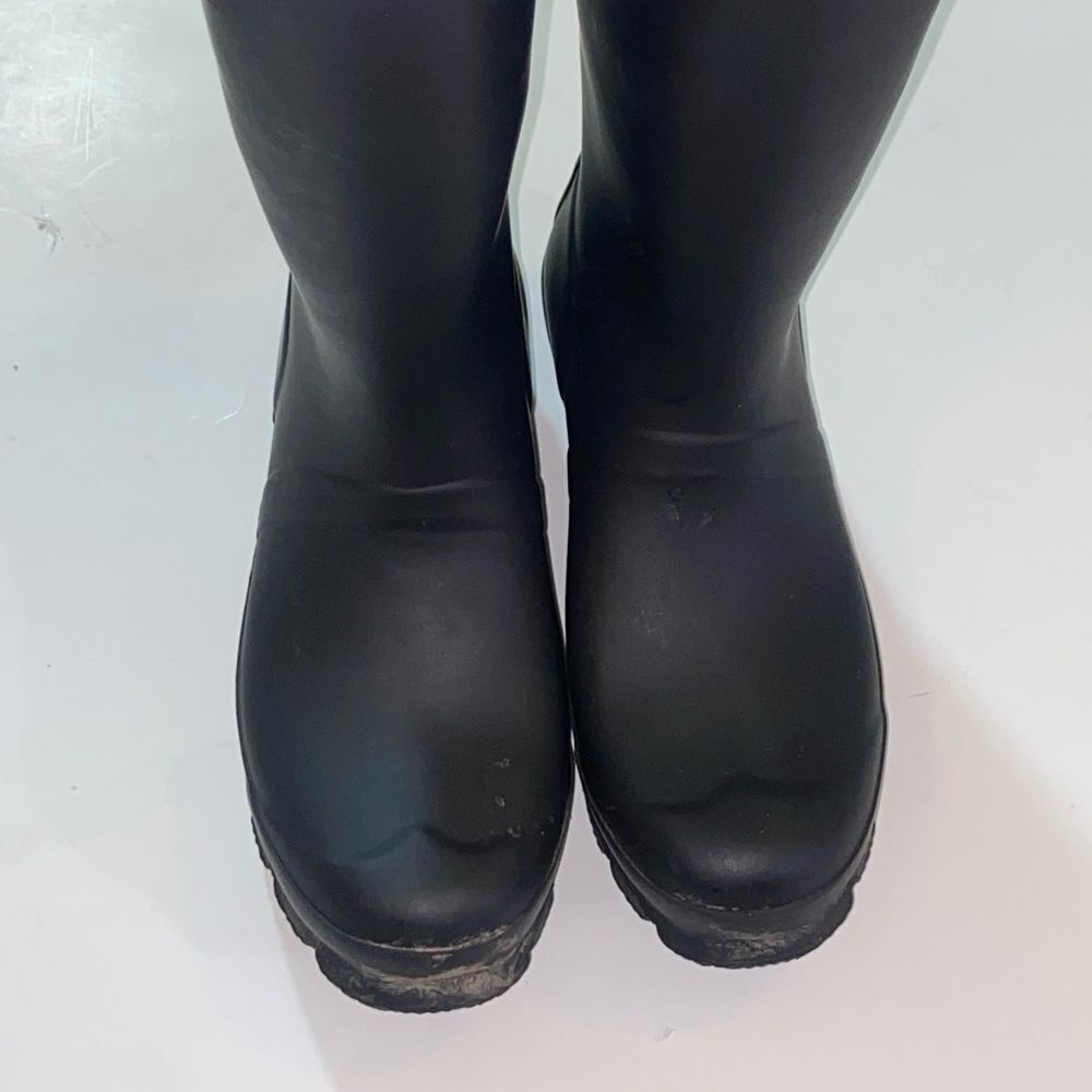 Hunter Classic Black Waterproof Boots Size US 5G/4B - Picture 8 of 16